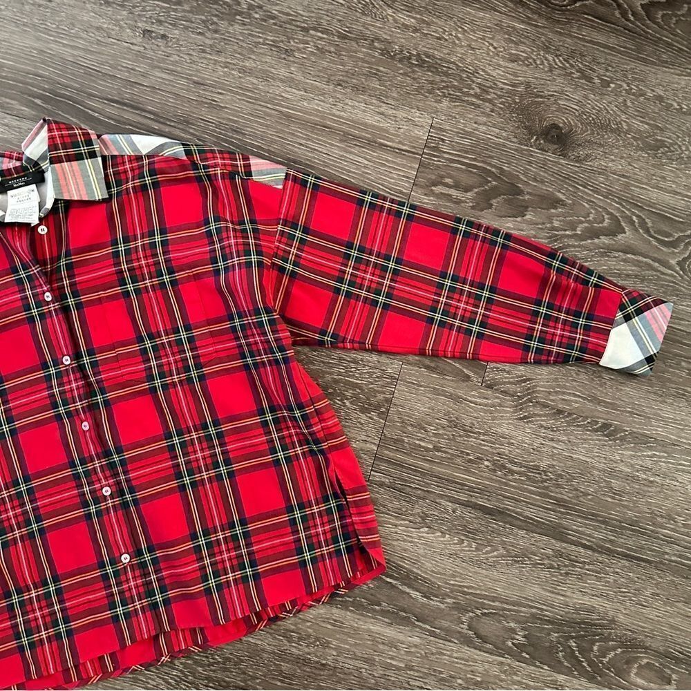 WEEKEND MAX MARA Juglas tartan cotton shirt - Picture 5 of 7